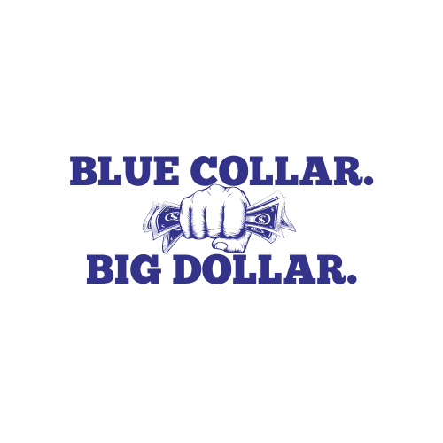 BLUE COLLAR Logo Stacked